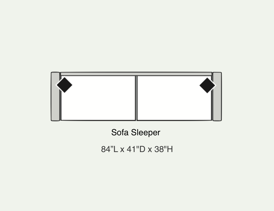 Thumbnail: Ojai  2-Seat Sofa Sleeper