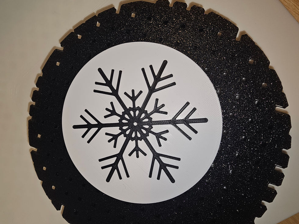 Snowflake Scene