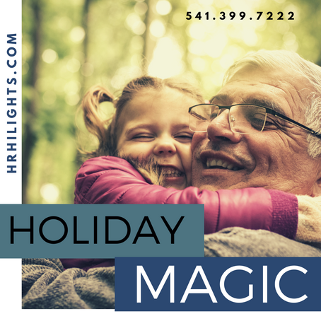 Hood River Holiday Magic is HiLights Hair Salon & Day Spa