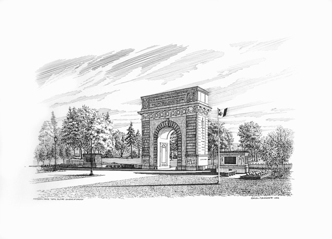 MEMORIAL ARCH - RMC KINGSTON