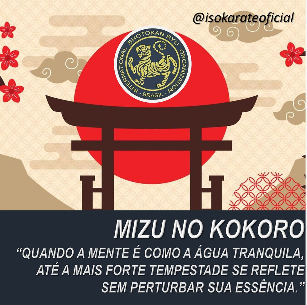 Mizu no Kokoro: A Mente como a Água — Um Conceito Japonês que Transforma o Karatê