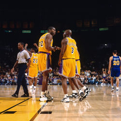 Sedale Threatt and Magic Johnson