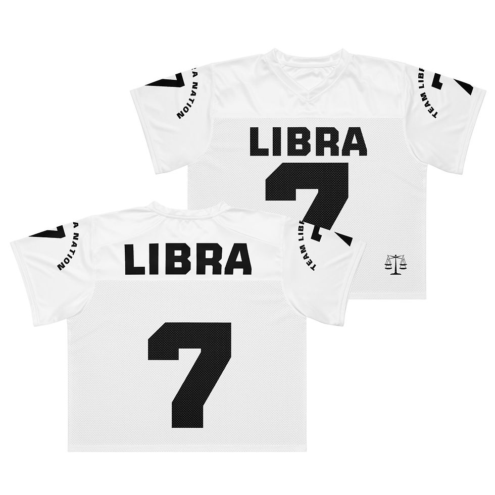 Thumbnail: LIBRA 7 Boxy football jersey