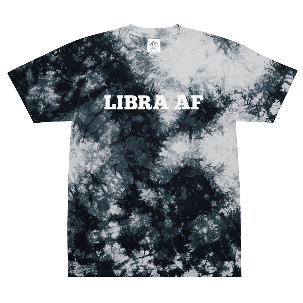 Thumbnail: Oversized tie-dye t-shirt