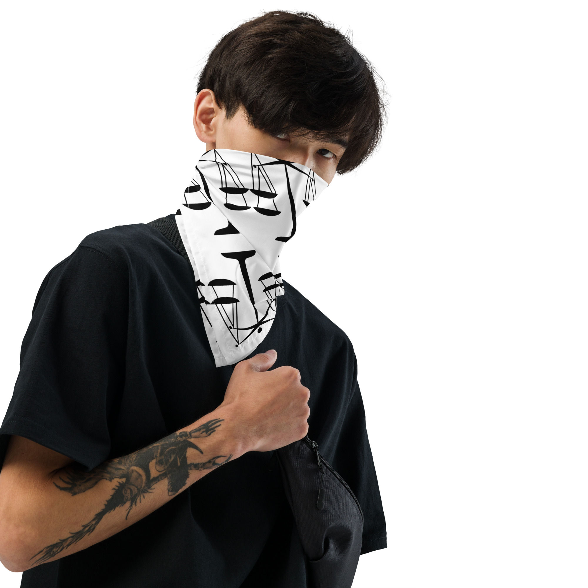 SCALE All-over print bandana