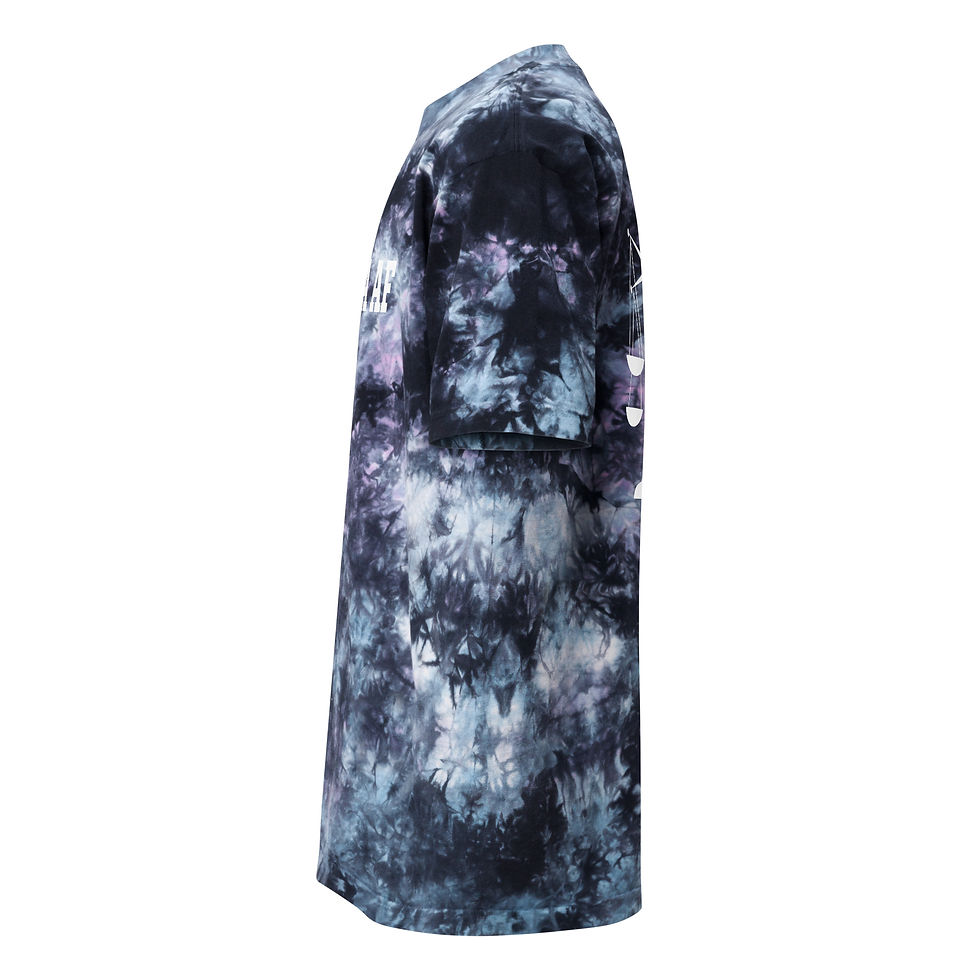 Thumbnail: Oversized tie-dye t-shirt