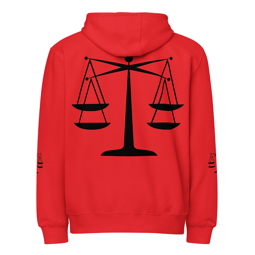 Thumbnail: LIBRA GANG CHANT Premium full zip hoodie