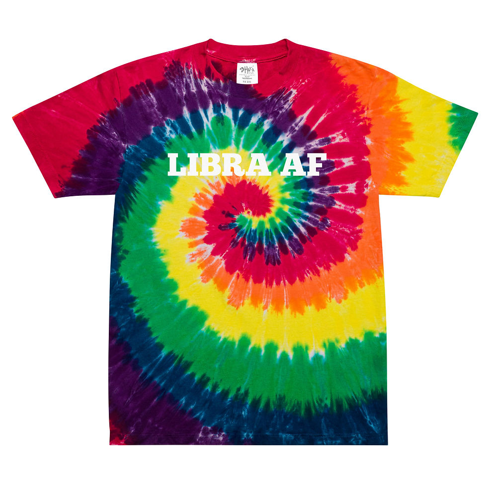 Thumbnail: Oversized tie-dye t-shirt