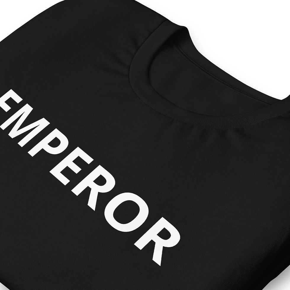 Thumbnail: "EMPEROR" BLK Unisex staple eco t-shirt