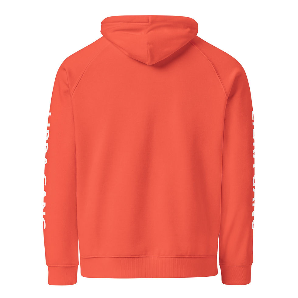 Thumbnail: LIBRA SCALE Unisex eco raglan hoodie