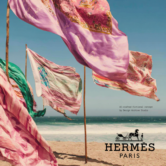 AI-crafted fictional concept by Design Archive Studio