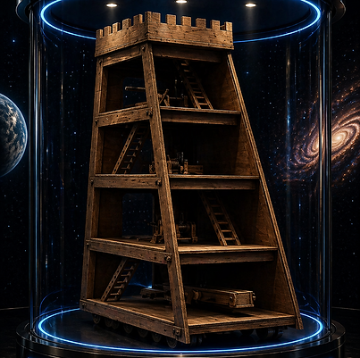 מגדל המצור הרומי Roman siege tower