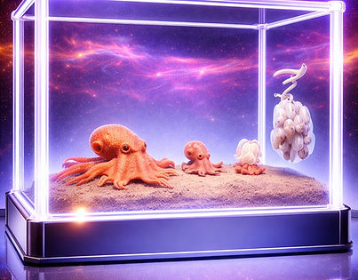 התפתחות התמנון – מחיים ראשוניים לבוגר Octopus Development – ​​From Early Life to Adult