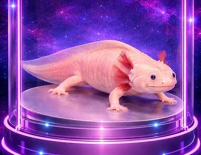 אקסולוטל – דו-חי נאוטני Axolotl – Neotenic Amphibian