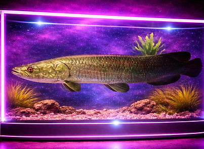 ארואנה כסופה – “דג דרקון” Silver Arowana – “Dragon Fish”