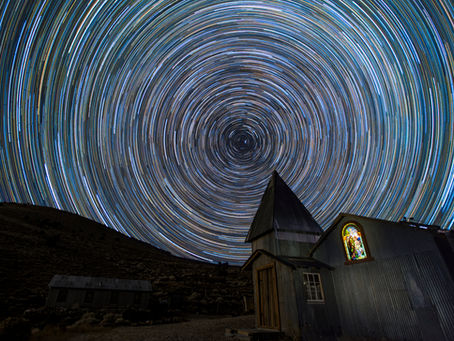The story behind my Cerro Gordo Star Circles Photograph
