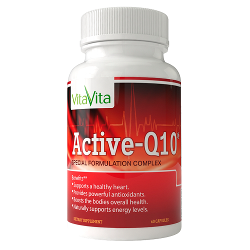 ActiveQ10, Supports normal blood pressure and cholesterol level, (60