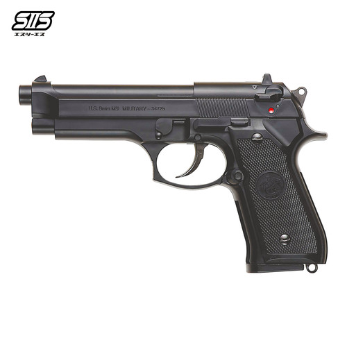 NO-01 固定スライド・ガスガン U.S. 9mm M9 ミリタリー | SIIS