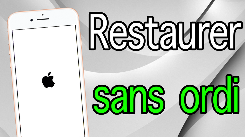 Comment Mettre A Jour Son Iphone 6 Comment restaurer son iPhone sans ordi et sans faire la mise à jour