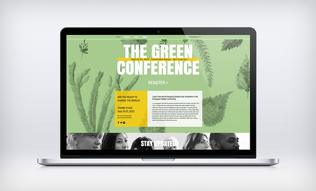 Eco-Conference Web Design
