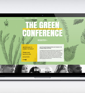 Eco-Konferenz Web Design