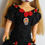 Thumbnail: Day of the dead custom joined Nancy doll 16" blonde hair and blue eyes