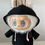 Thumbnail: Dark side hoodie fits Labubu/Zimomo 58 cm plush doll