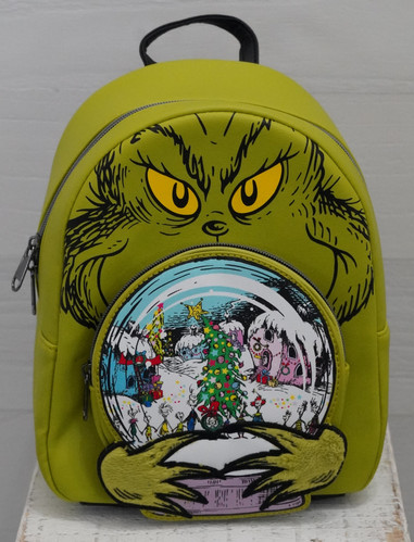 Loungefly How The Grinch Stole Christmas Snow Globe Glow In The Dark