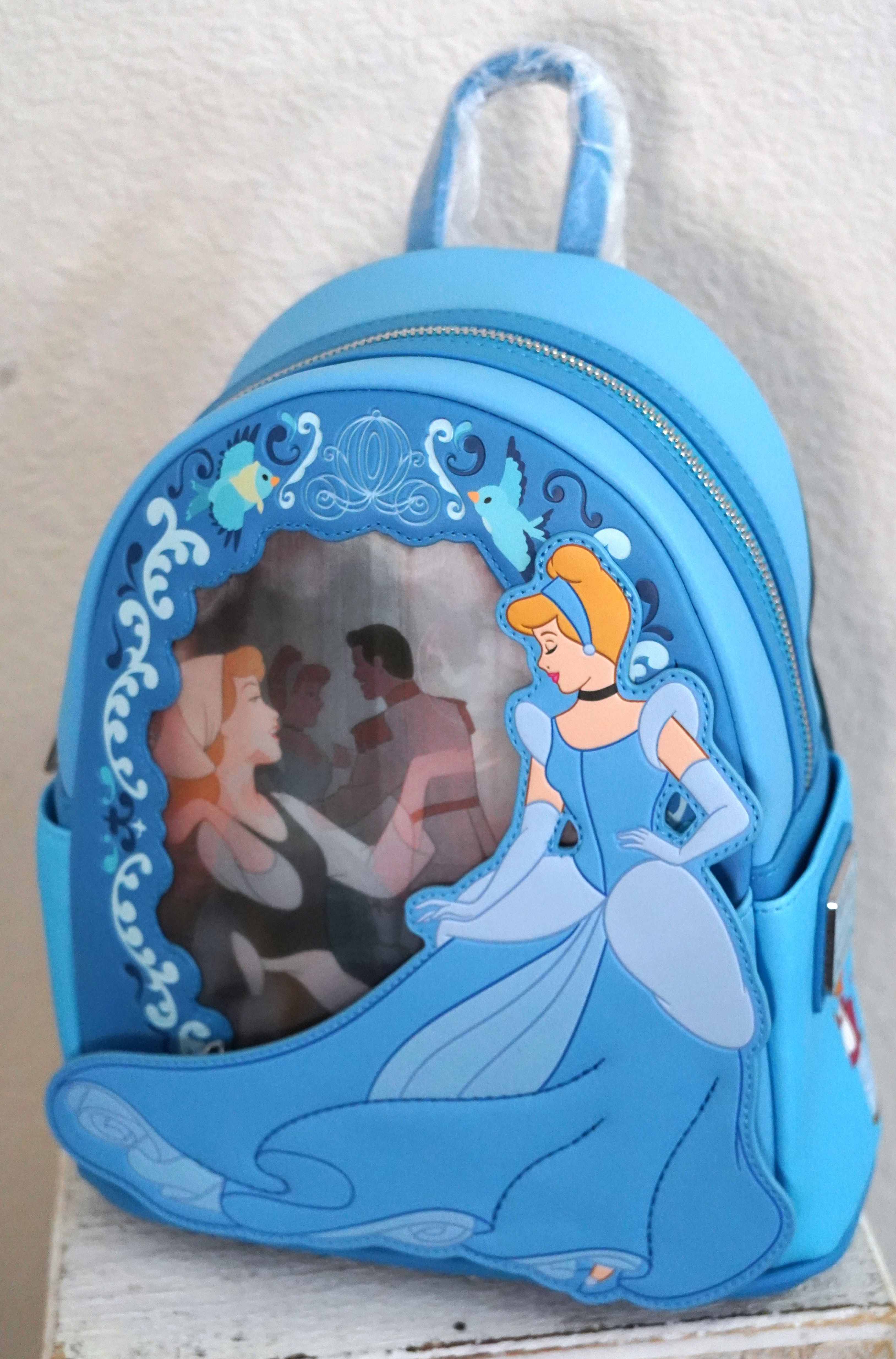 Loungefly Disney Cinderella Princess Lenticular Series Mini Backpack