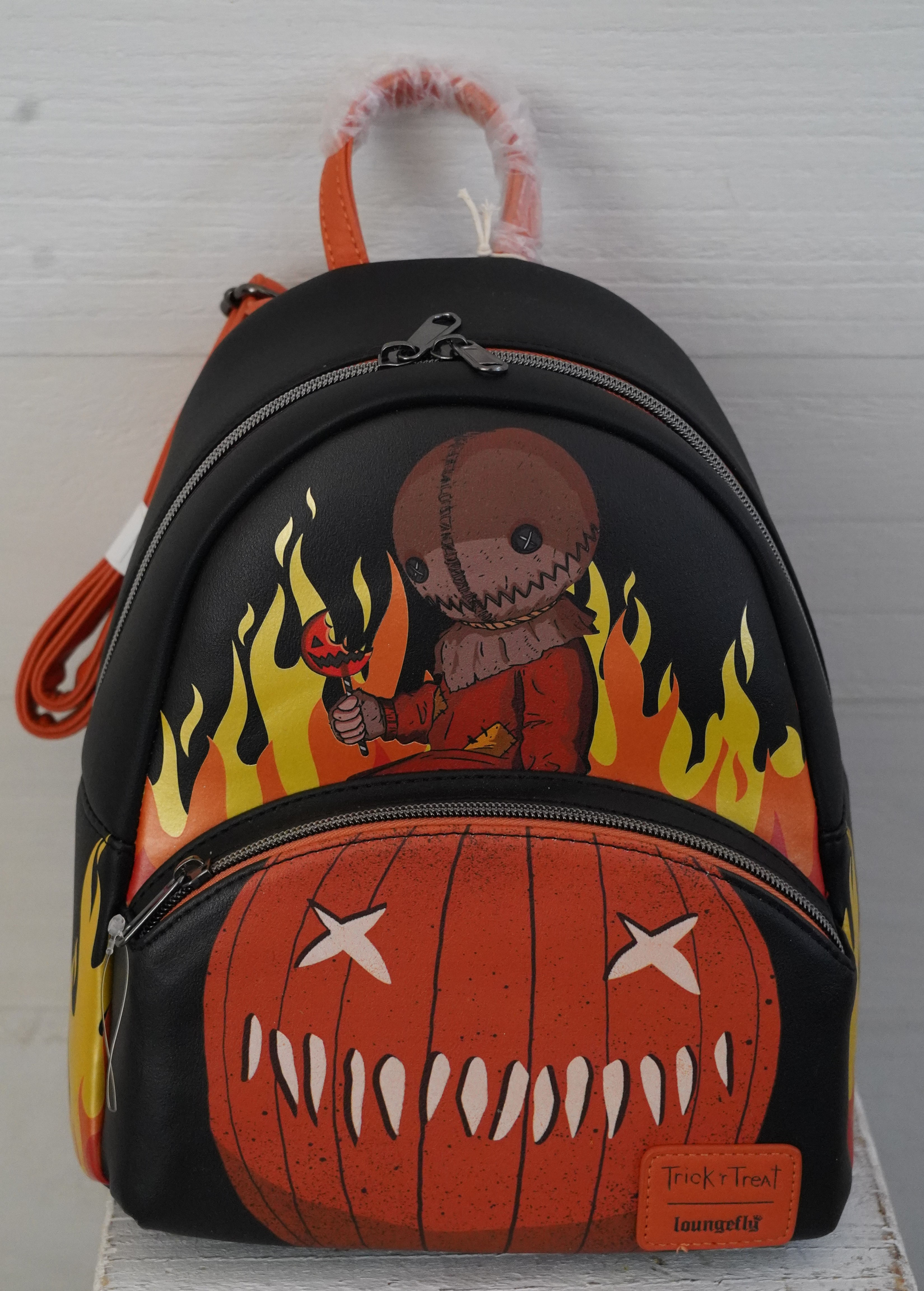 Loungefly Trick 'R Treat Sam & Jack-O'-Lantern Mini Backpack