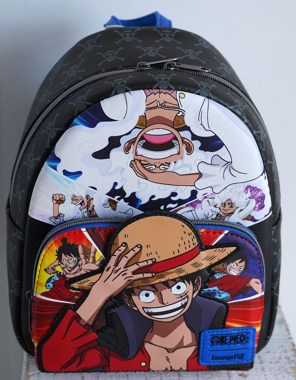Loungefly One Piece Luffy Collage Mini Backpack