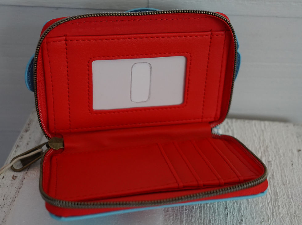 Thumbnail: loungefly Disney Lilo & Stitch Elf Stitch Mini Zipper Wallet
