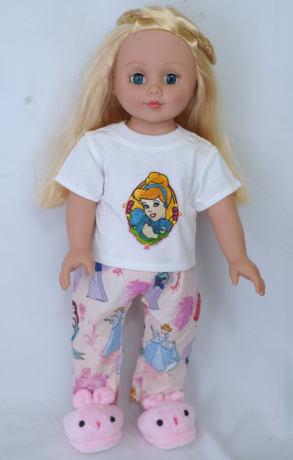 Princesses Cinderella pajama fits american girl and other 18" dolls