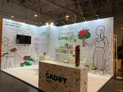 Booth Design - Gadot Agro