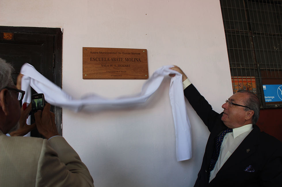 inauguración sala Mozart