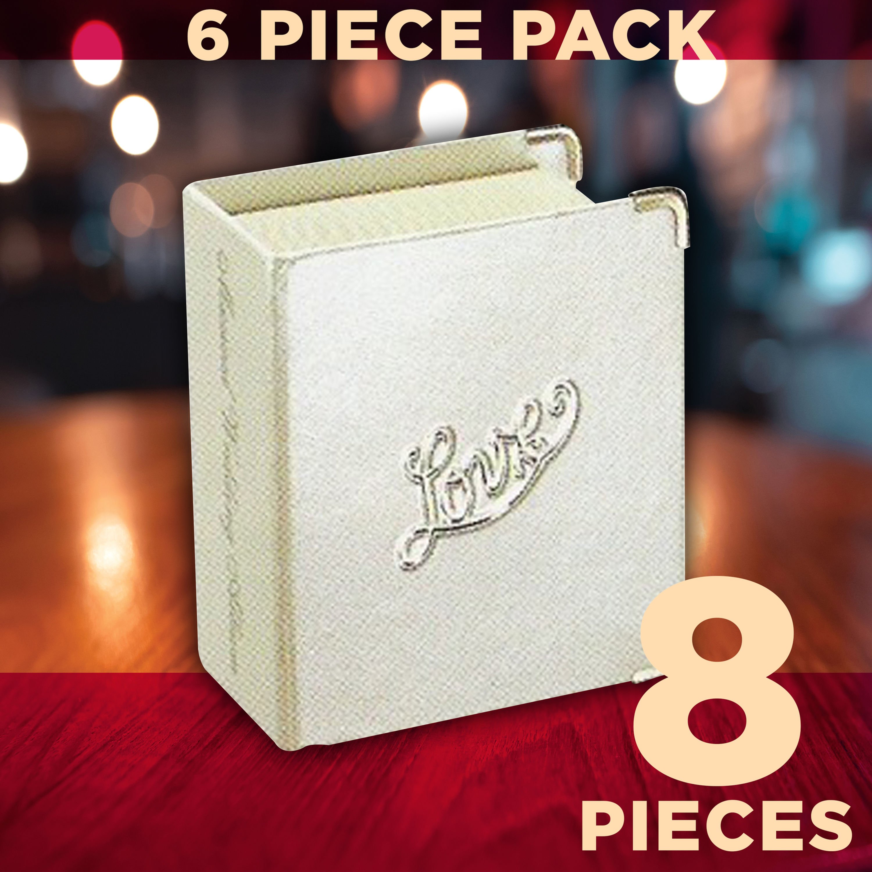 PACK of 8 - Musical Mini Wedding Album