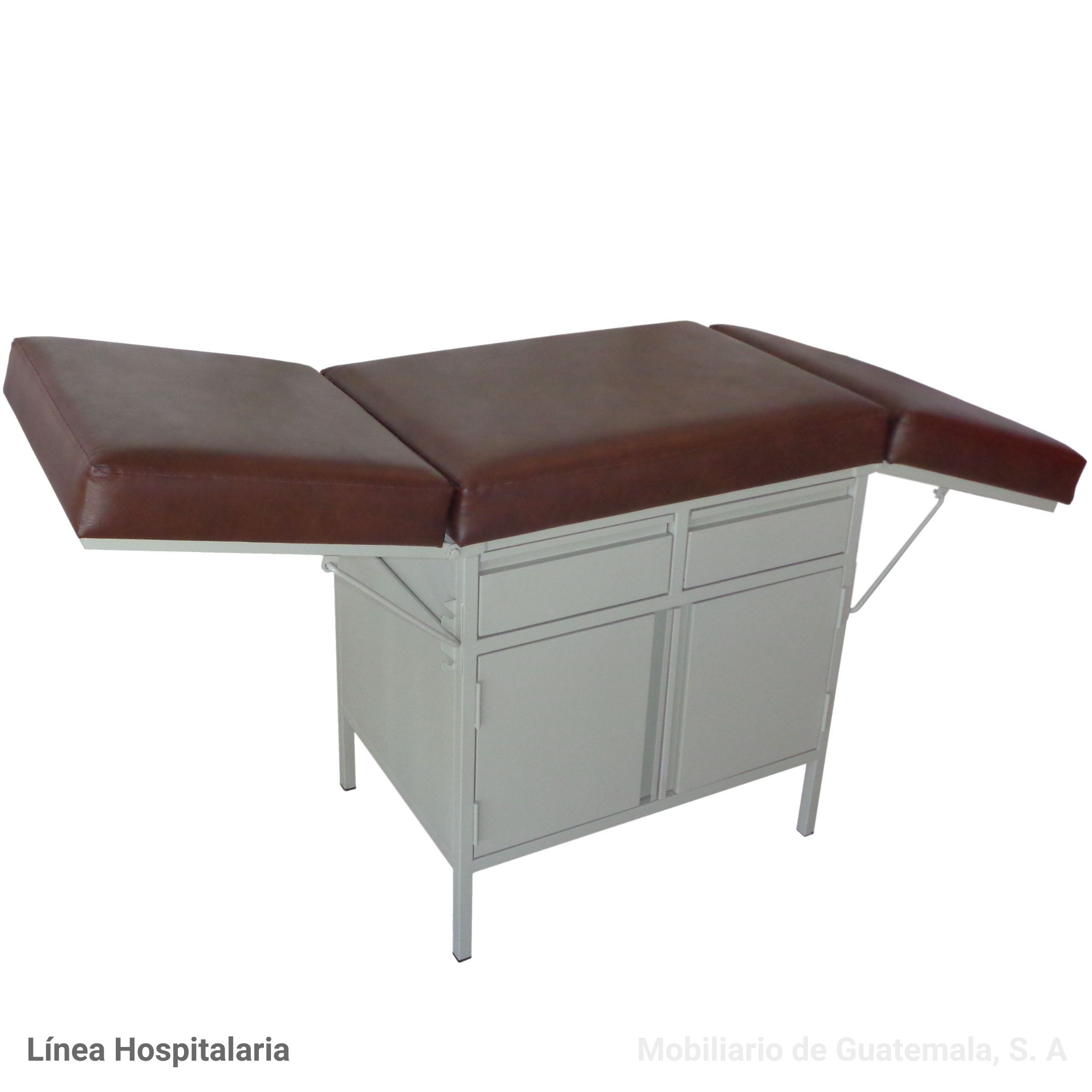 Camilla con 2 Gavetas y Credenza 186x50x86 CM