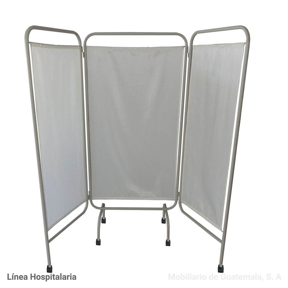 Biombo Triple con Rodos 240x172 CM