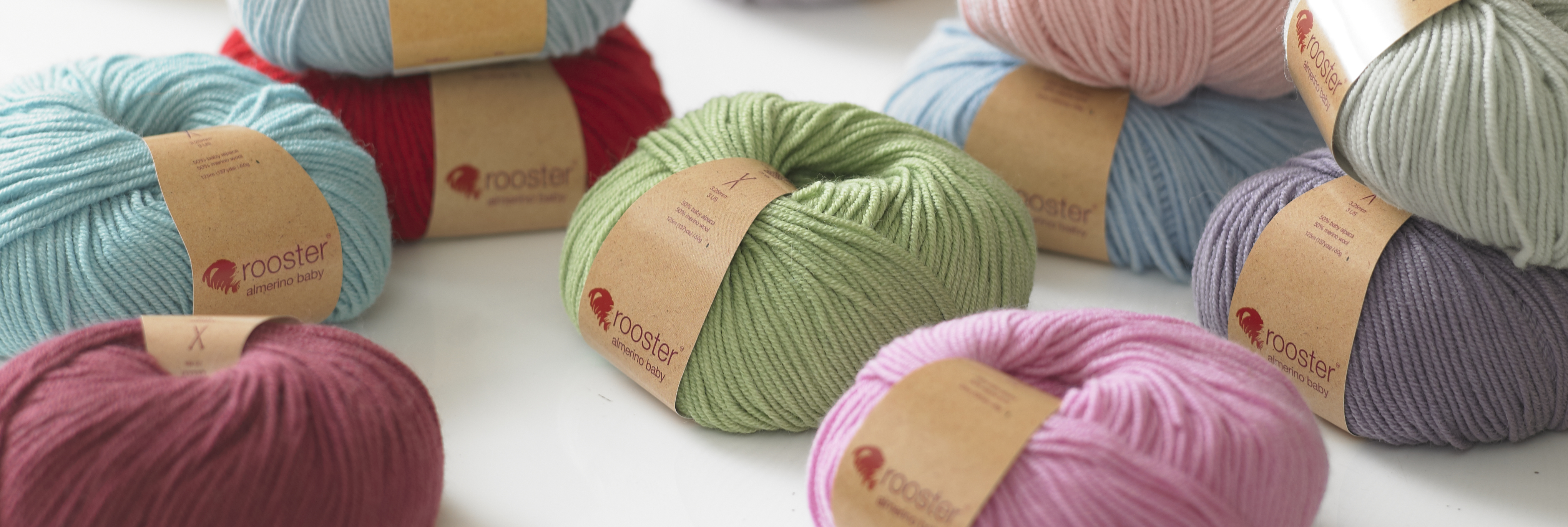 Rooster Undyed Yarns Addi Needles Manos Del Uruguay UK