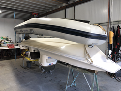 Re collage flotteur valiant semirigide