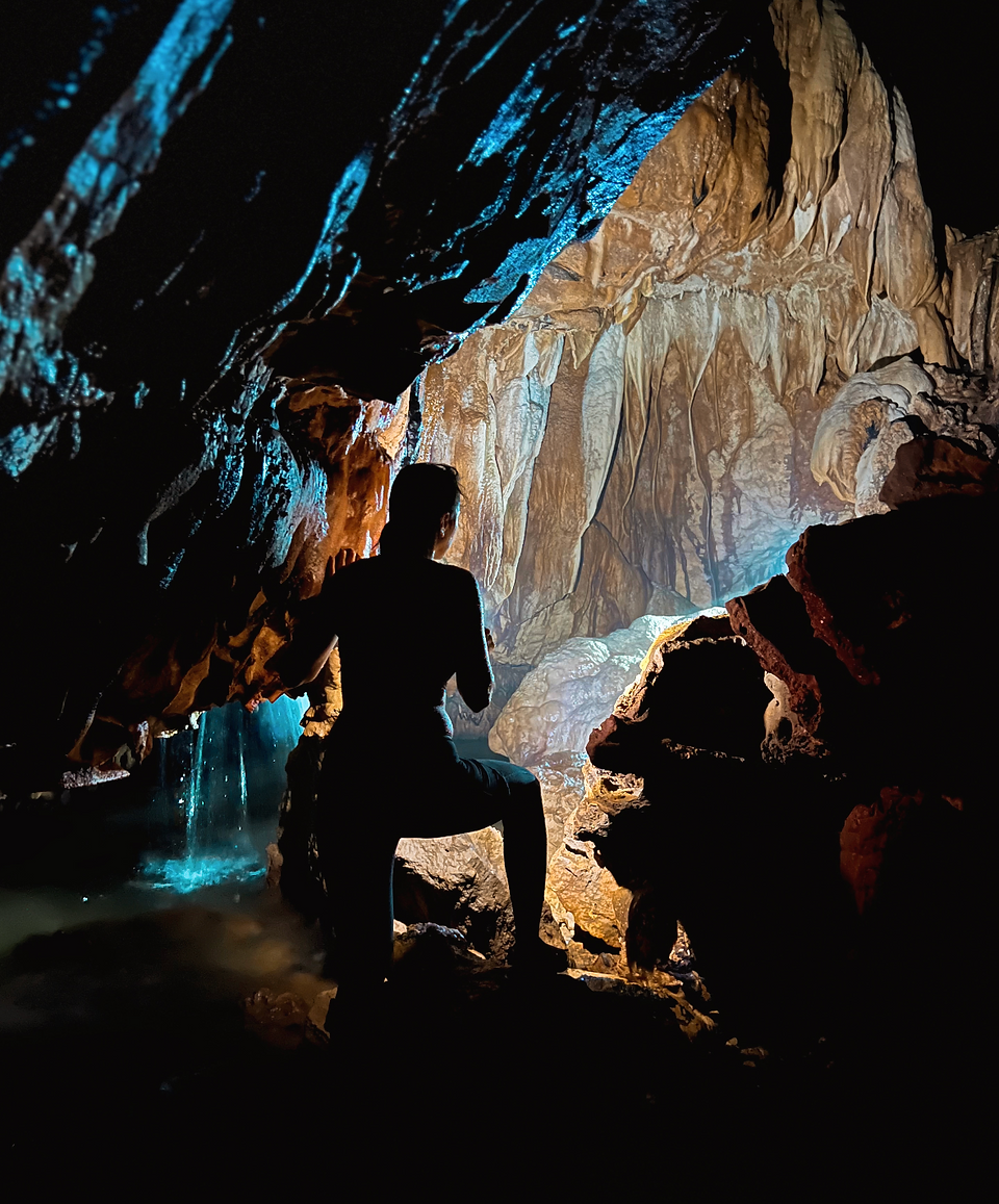 Inside Cavinti Caves