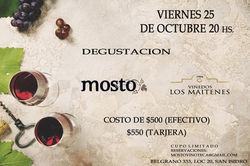 Degustacion Octubre Los Maitenes