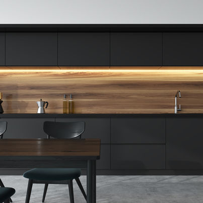 Moderní designová kuchyně | Interiérový návrh kuchyně | Kreativní řešení kuchyní | Kuchyňský design na klíč na míru | Služby bytového architekta