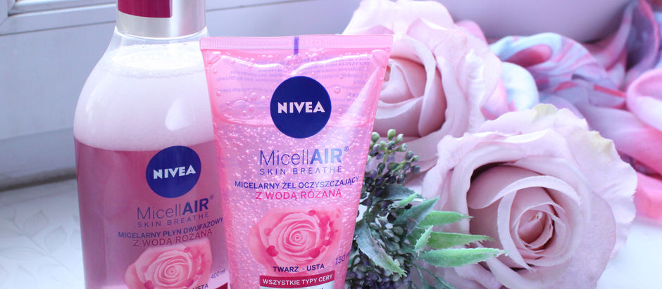 RÓŻANE MICELARNE OCZYSZCZANIE Z NIVEA
