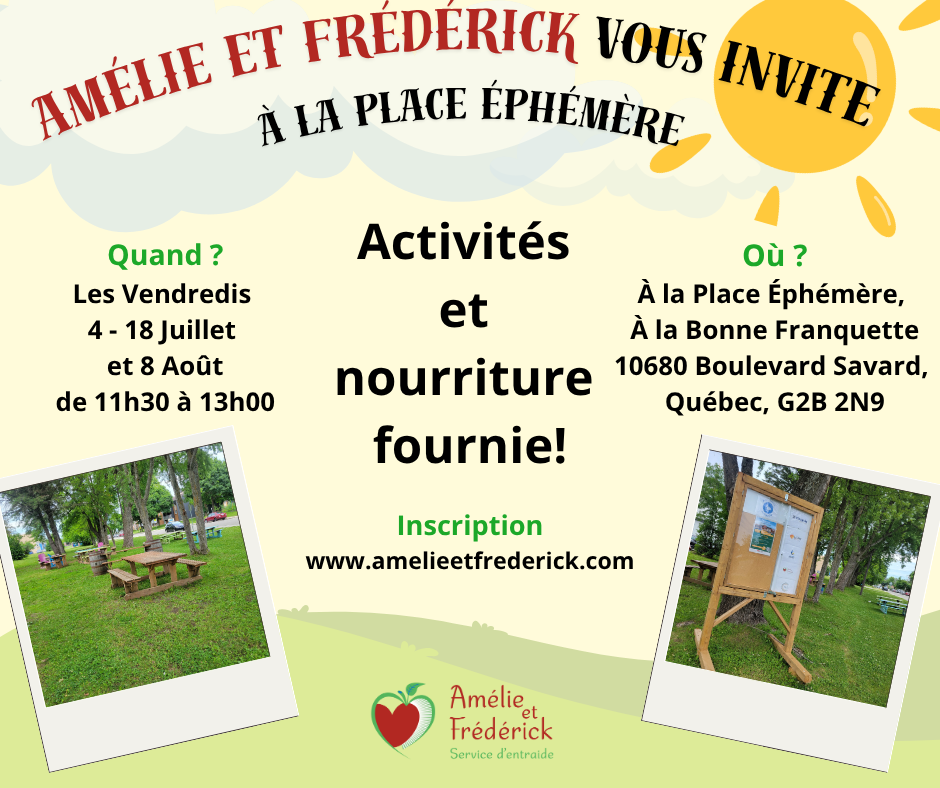 Activité Place Éphémère, À la Bonne Franquette