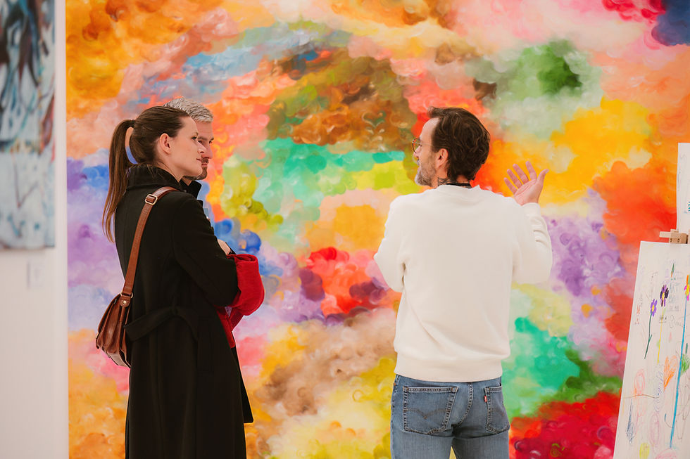 V19 art at ArtExpo Ljubljana