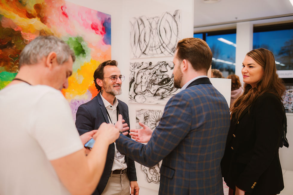 V19 art at ArtExpo Ljubljana