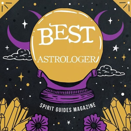 Voted 2018 "Best Astrologer" by Spirit Guides Magazine
