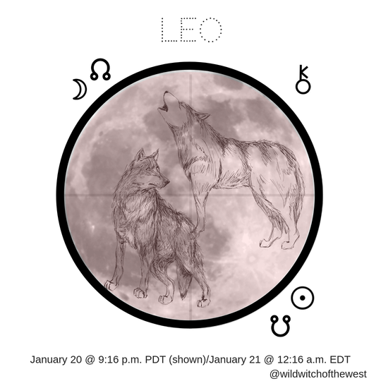 Self-Expression or Self-Involvement :: Leo Super Full Moon + Lunar Eclipse