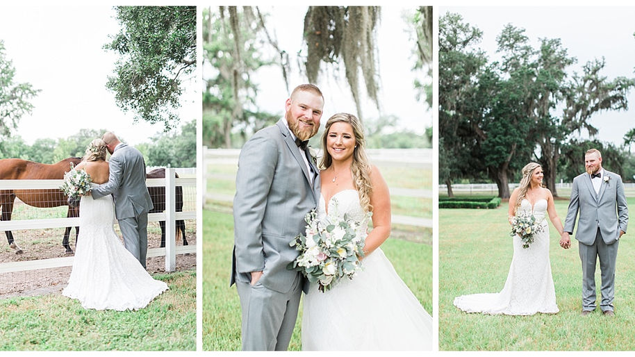 Romantic Summer Wedding at Plantation Oaks Farms in Callahan, FL | Steven & Amanda